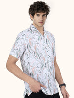 Load image into Gallery viewer, Men Smart Fit Floral Print Multicoloured Half Sleeve Shirt
