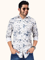 Load image into Gallery viewer, Men Smart Fit Floral Print Multicoloured Full Sleeve Shirt
