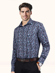 Men Smart Fit Digital Print Multicoloured Full Sleeves Shirt