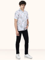Load image into Gallery viewer, Men Smart Fit Floral Print Multicoloured Half Sleeve Shirt
