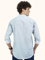 Load image into Gallery viewer, Men Smart Fit Abtract Print Rust Full Sleeve Shirt
