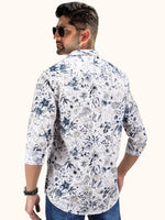 Load image into Gallery viewer, Men Smart Fit Floral Print Multicoloured Full Sleeve Shirt
