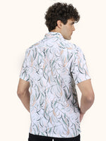 Load image into Gallery viewer, Men Smart Fit Floral Print Multicoloured Half Sleeve Shirt
