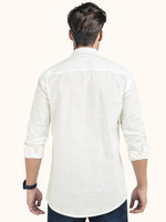 Load image into Gallery viewer, MENS COTTON WHITE PLAIN SLIM FIT SHORT KURTA
