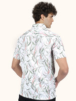Load image into Gallery viewer, Men Smart Fit Floral Print Multicoloured Half Sleeve Shirt
