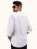 Load image into Gallery viewer, Men Smart Fit Abtract Print Rust Full Sleeve Shirt
