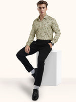 Load image into Gallery viewer, MENS COTTON MULTI COLOR PRINTED SMART FIT FULL SLEEVE FORMAL SHIRT
