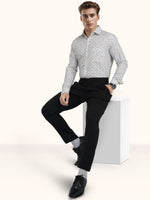 Load image into Gallery viewer, MENS COTTON MULTI COLOR PRINTED SMART FIT FULL SLEEVE FORMAL SHIRT
