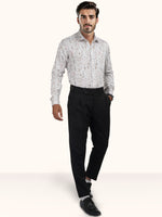 Load image into Gallery viewer, MENS COTTON MULTI COLOR PRINTED SMART FIT FULL SLEEVE FORMAL SHIRT
