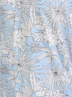 Load image into Gallery viewer, Men Smart Fit Floral Print Blue Full Sleeve Shirt
