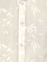 Load image into Gallery viewer, Men Smart Fit Floral Print Cream Full Sleeve Shirt

