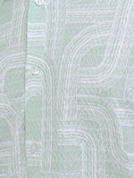 Load image into Gallery viewer, Men Smart Fit Abstract Print Green Full Sleeve Shirt
