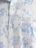 Load image into Gallery viewer, MENS COTTON SKY PRINTED SLIM FIT FULL SLEEVE CASUAL SHIRT
