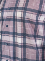 Load image into Gallery viewer, Men Smart Fit Chequered Bronze Half Sleeve Shirt
