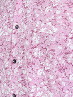 Load image into Gallery viewer, Men Smart Fit Floral Print Pink Full Sleeve Shirt
