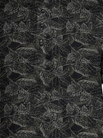 Load image into Gallery viewer, Men Smart Fit Floral Print Black Full Sleeve Kurta
