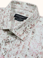 Load image into Gallery viewer, MENS COTTON MULTI COLOR PRINTED SMART FIT FULL SLEEVE FORMAL SHIRT
