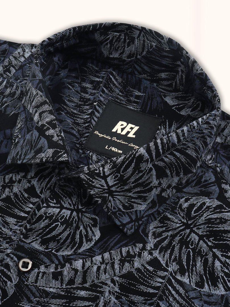 Men Smart Fit Floral Print Multicoloured Full Sleeve Shirt