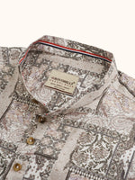 Load image into Gallery viewer, MENS COTTON MULTI COLOR PRINTED SLIM FIT SHORT KURTA
