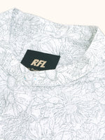 Load image into Gallery viewer, Men Smart Fit Floral Print White Full Sleeve Shirt
