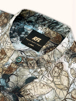 Load image into Gallery viewer, Men Smart Fit Floral Print Multicoloured Full Sleeve Shirt

