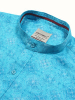 Load image into Gallery viewer, MENS COTTON SKY PRINTED SLIM FIT FULL SLEEVE CASUAL SHIRT
