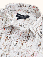 Load image into Gallery viewer, MENS COTTON MULTI COLOR PRINTED SMART FIT FULL SLEEVE FORMAL SHIRT
